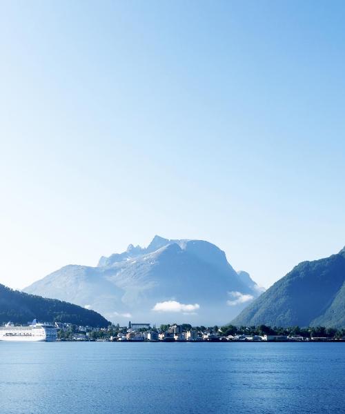 Linna Åndalsnes kaunis vaade