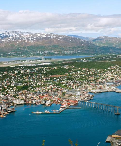 A beautiful view of Tromsø.