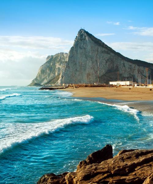 Cảnh đẹp ở Gibraltar gần Sân bay Gibraltar