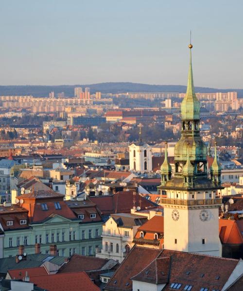 Vista espectacular de Brno