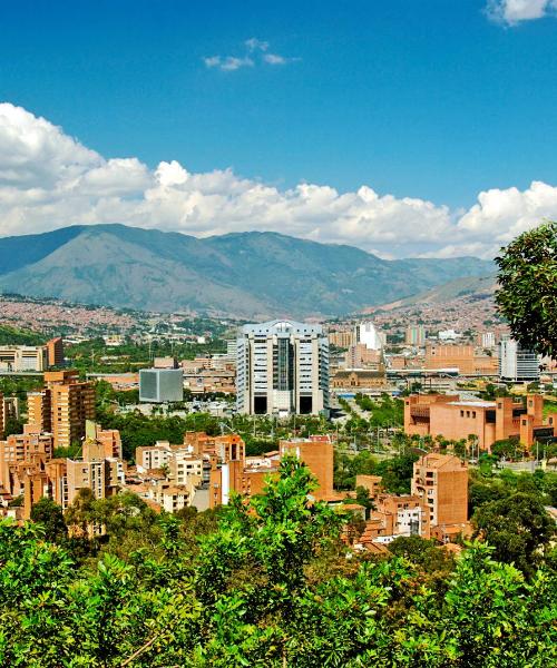 A beautiful view of Medellín.