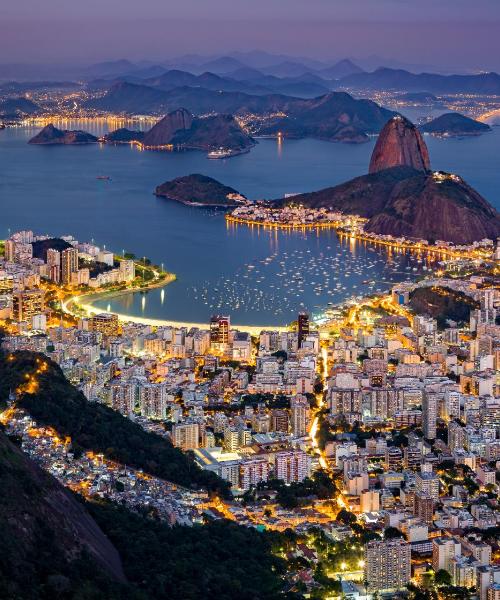 A beautiful view of Rio de Janeiro.