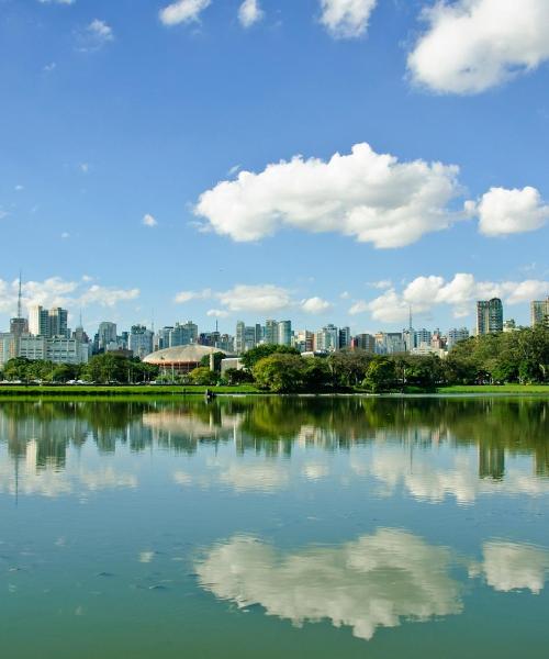 A beautiful view of Sao Paulo.