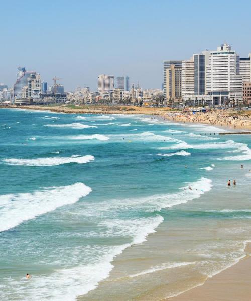 Uma linda vista de: Tel Aviv