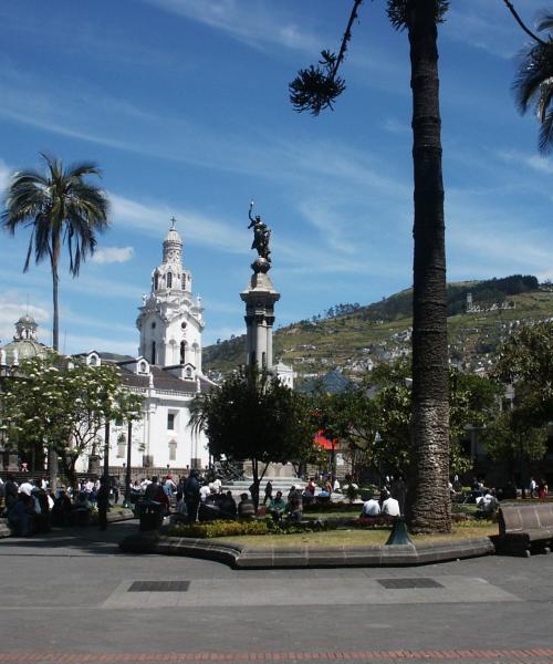 Paisaje espectacular de Quito