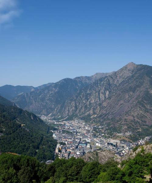 Paisaje espectacular de Andorra la Vella