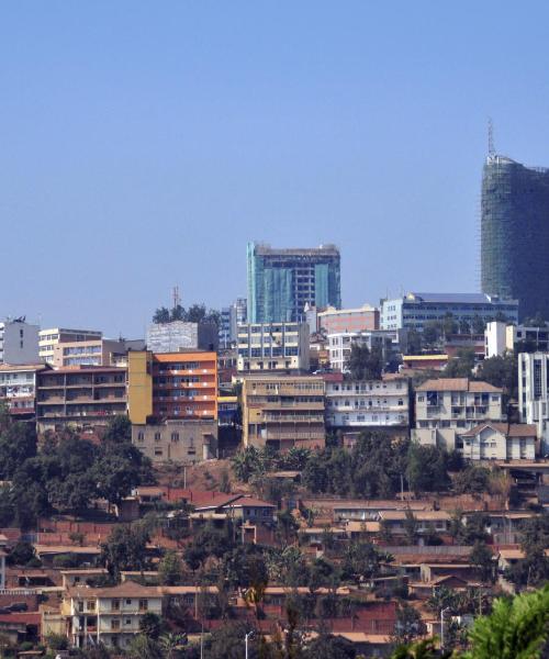 Vista espectacular de Kigali