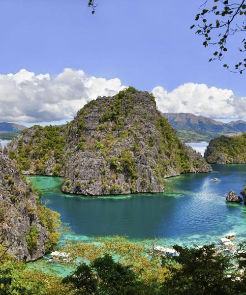 Una bellissima vista di Coron