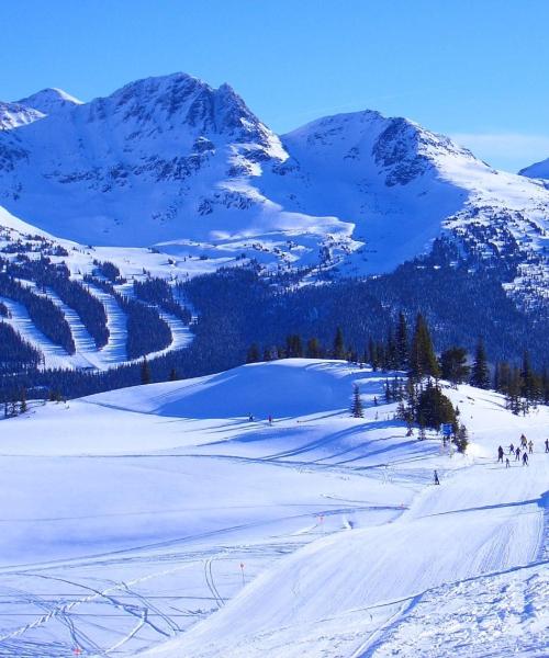 Una bella vista de Whistler – ciudad popular entre nuestros usuarios