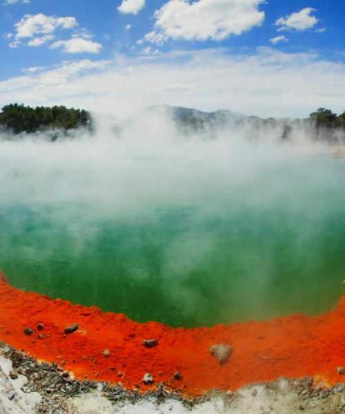 Csodás kilátás Rotorua városára