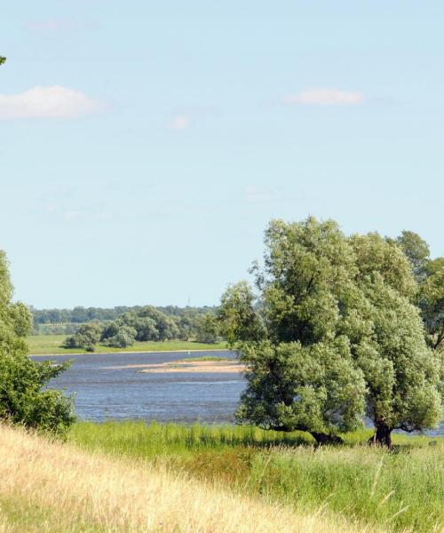 Una bonita panorámica de Riesa