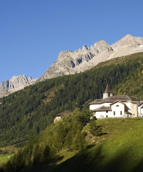 Een mooi uitzicht op Airolo