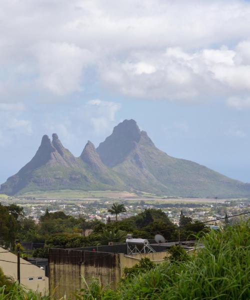 Una panoràmica bonica de Curepipe