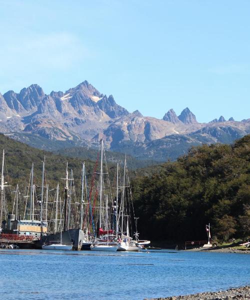 Una panoràmica bonica de Puerto Williams