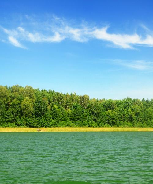 Ein schöner Blick auf Szczytno, erreichbar über Flughafen Olsztyn-Mazury