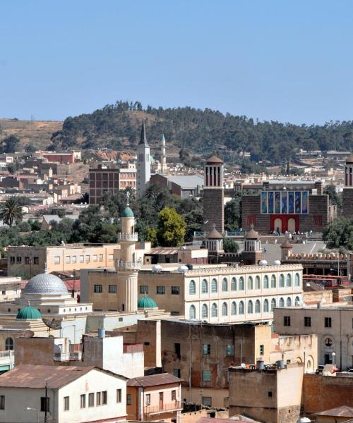 Una bellissima vista di Asmara