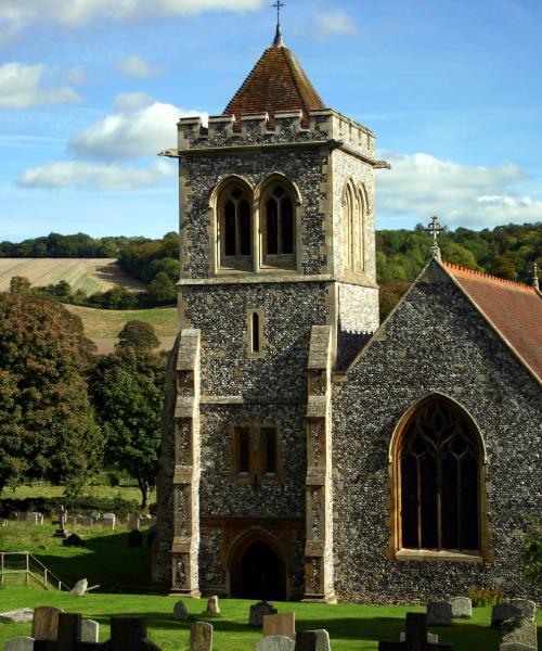 Una panoràmica bonica de High Wycombe