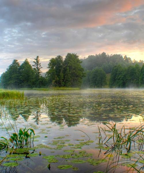 Una panoràmica bonica de Suwałki