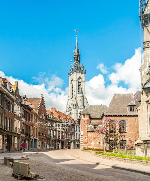 Una bonita panorámica de Tournai