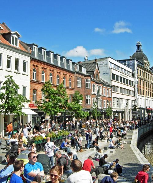 A beautiful view of Aarhus.