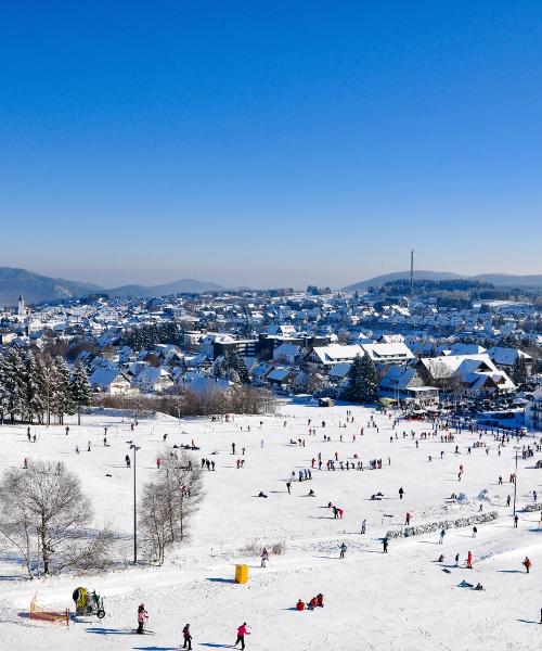 Una bellissima vista di Winterberg