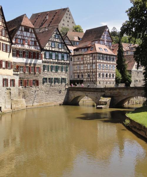 Una bonita panorámica de Schwäbisch Hall, una ciudad popular entre nuestros usuarios