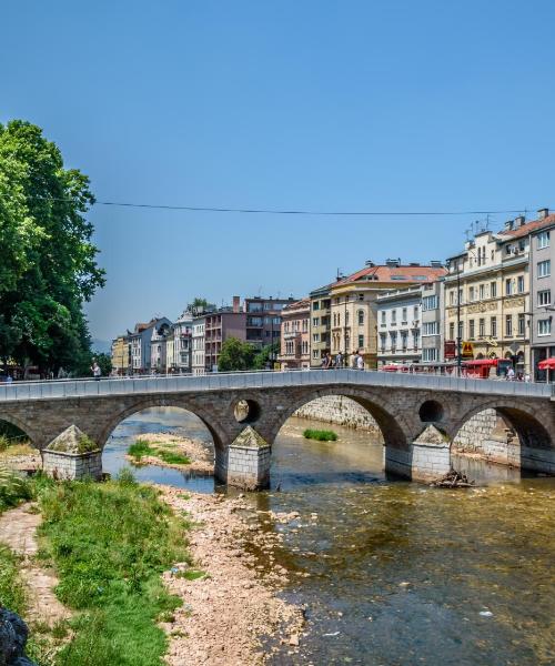 Vista espectacular de Sarajevo