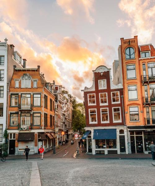 Una bellissima vista di Amsterdam