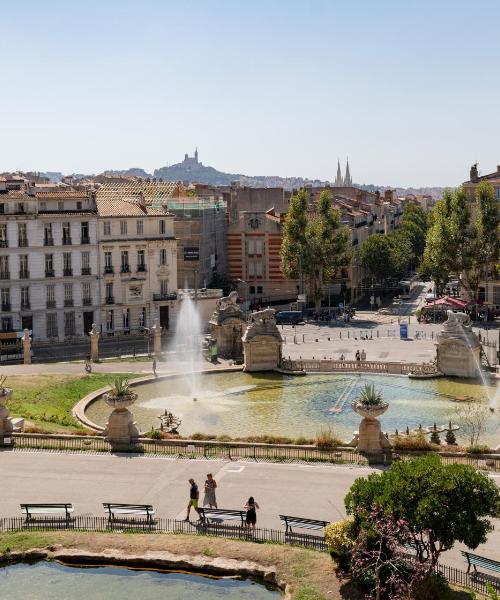 Čudovit pogled na mesto Marseille