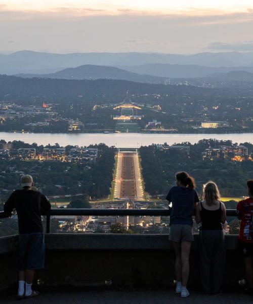 Predivan pogled na grad 'Canberra'