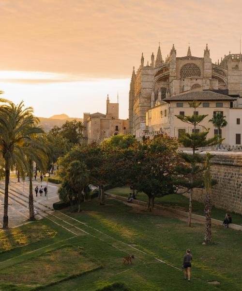 Una bonita panorámica de Palma de Mallorca