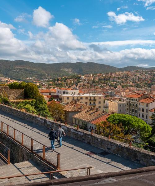 Una hermosa vista de Trieste