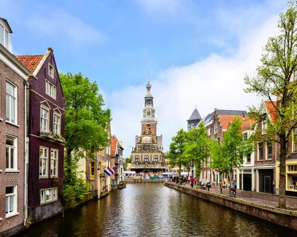 Una bellissima vista di Alkmaar