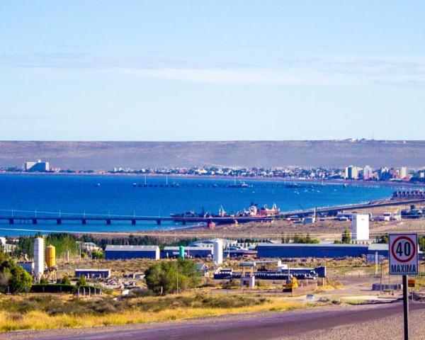 Puerto Madryn का सुंदर नज़ारा