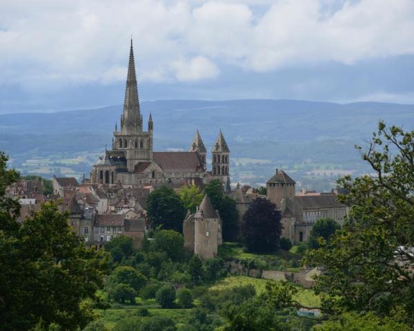 Vue imprenable sur Autun 