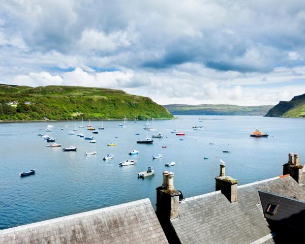 Una bonita vista de Ullapool