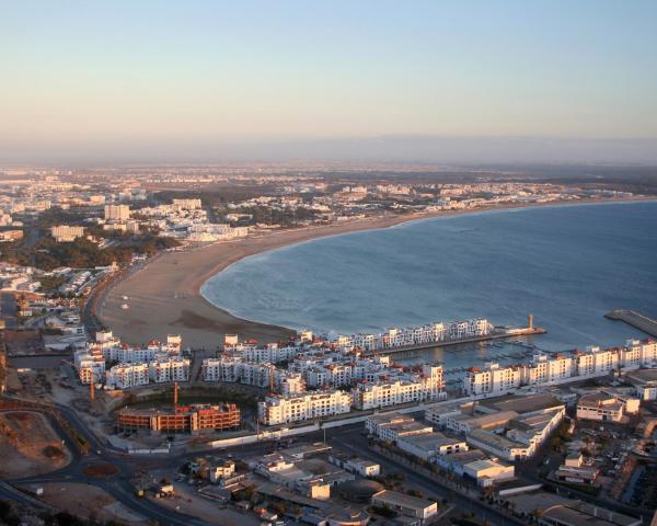 A beautiful view of Agadir.