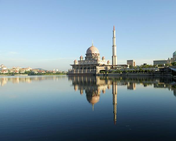 Een mooi uitzicht van Putrajaya