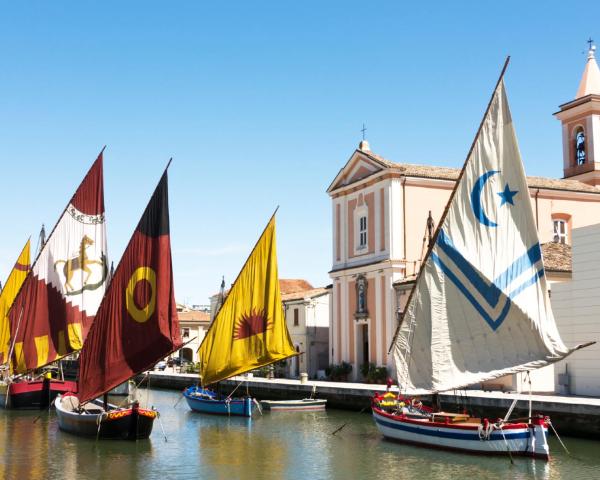 Una bonita vista de Cesenatico