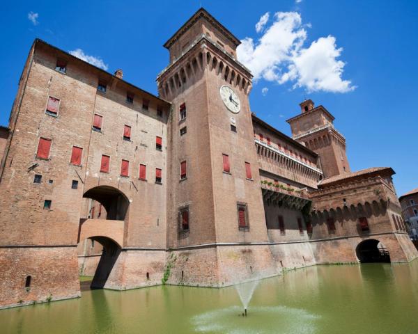 Una bonita vista de Ferrara