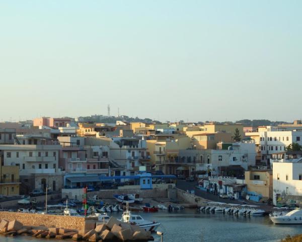 Una bella vista de Lampedusa