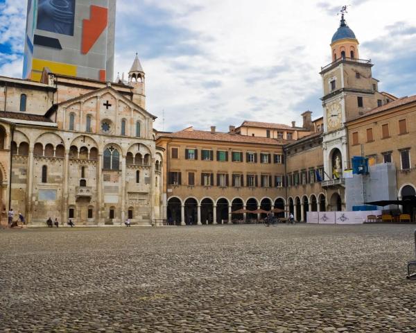 Una bonita vista de Modena