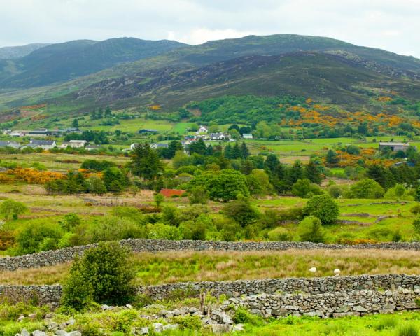 Ballybofey şehrinden güzel bir manzara