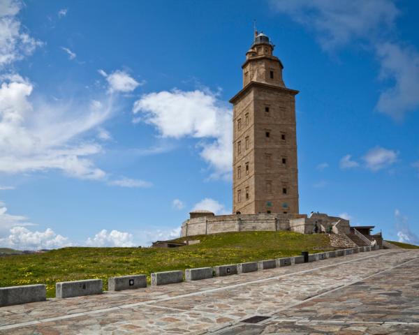 Una bellissima vista di La Coruña