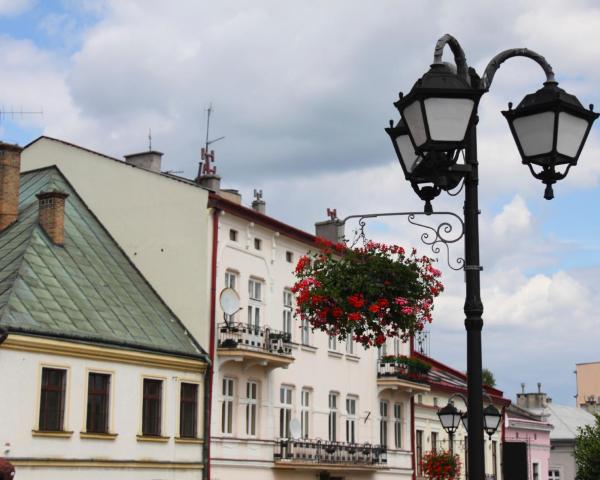 Гарний краєвид міста Ряшів