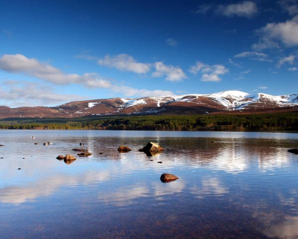 Una bonita vista de Aviemore