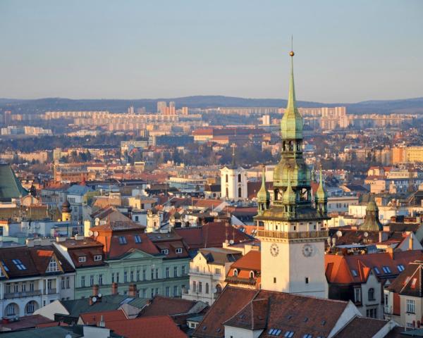 Vista espectacular de Brno