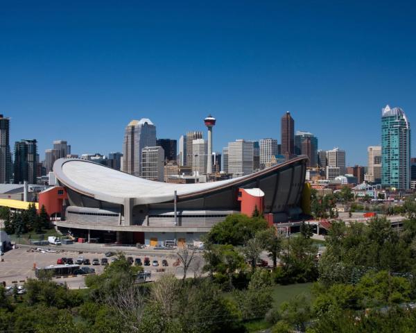 Vue imprenable sur Calgary 