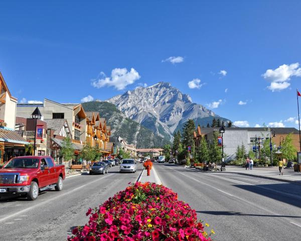 Vue imprenable sur Banff 