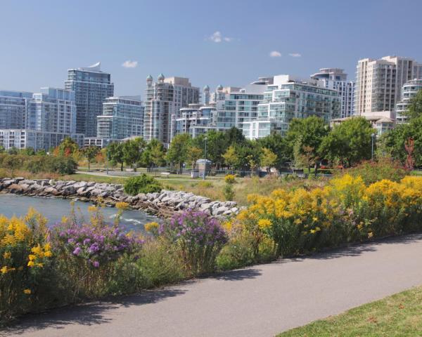 Una bellissima vista di Mississauga